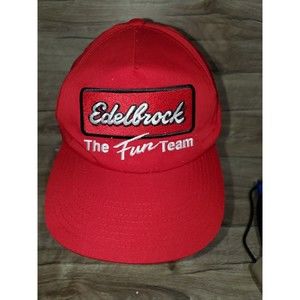vintage edelbrock The Fun Team 1999 Power Tour Snapback Hat